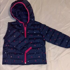 GAP Blue Jacket with Pink Accents